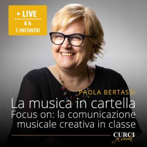 LA MUSICA IN CARTELLA. Focus on: la comunicazione musicale creativa in classe -INIZIO 15/04